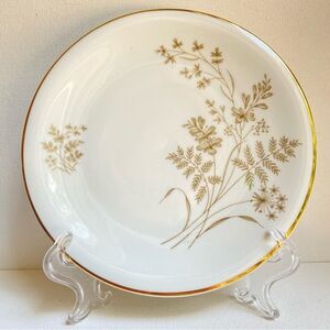 Bavaria Schirnding vintage Mignon floral porcelain plate made in US Zone Germany